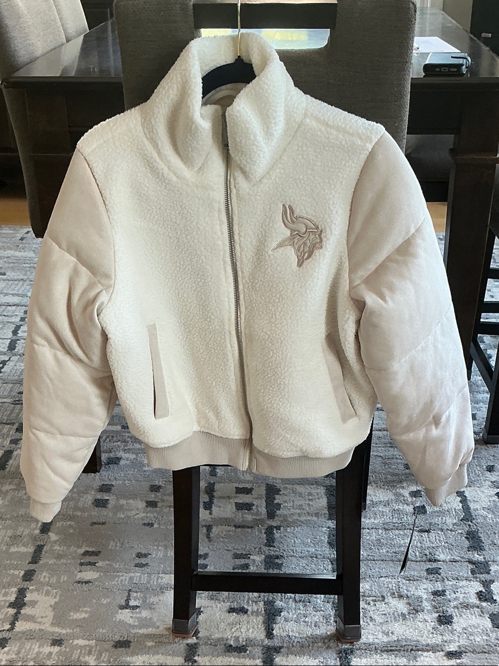 GIII 4 Her Minnesota Vikings Jacket with Embroidered Logo